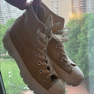 Women's High-Top Canvas Sneakers